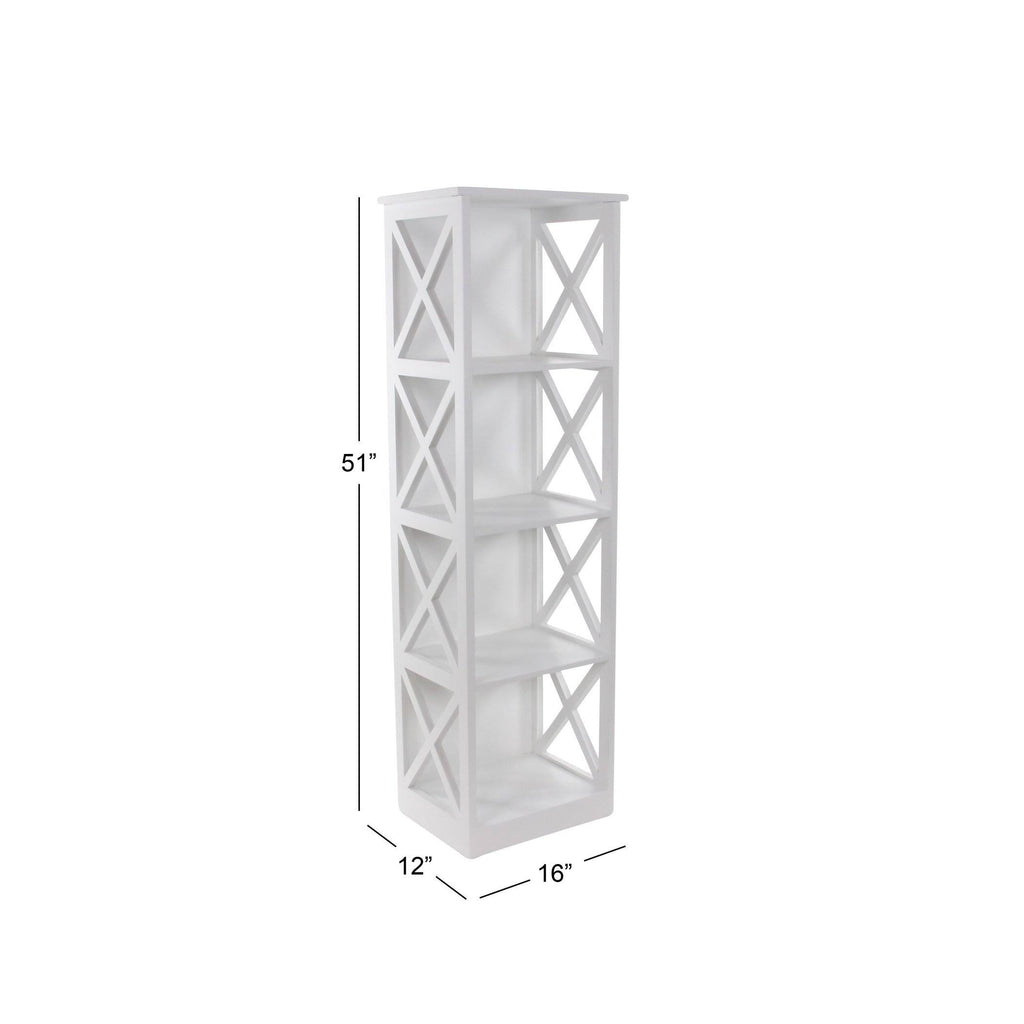 White Wood Shelf C531743