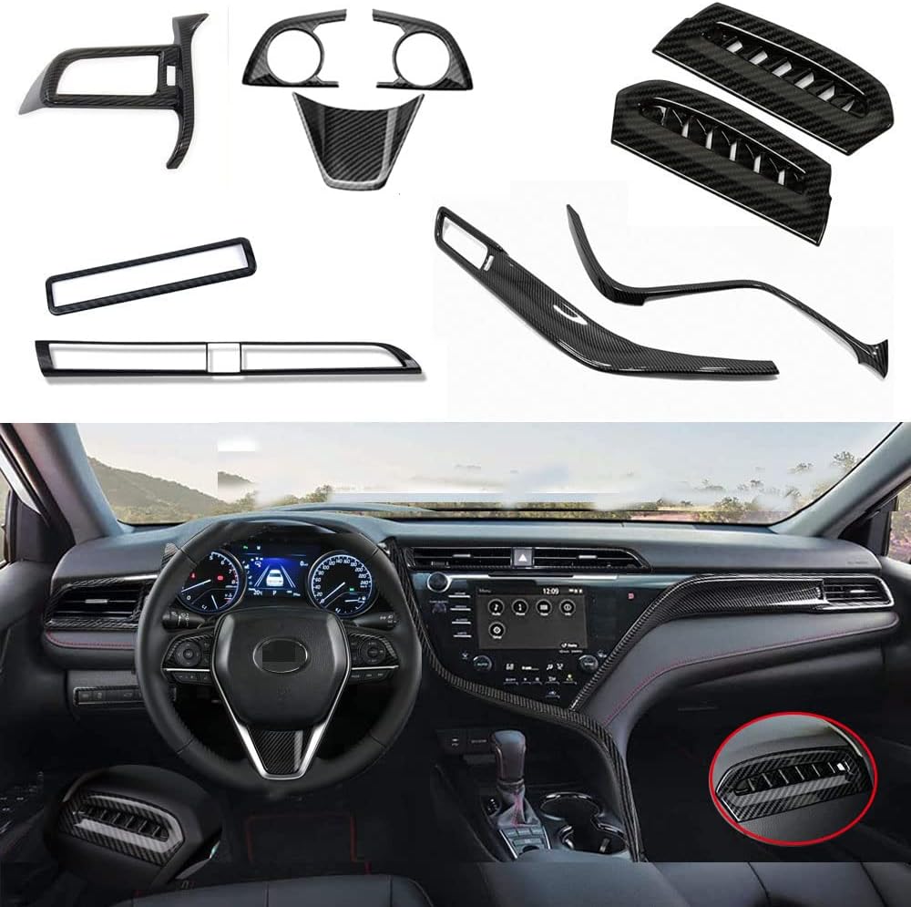10Pcs ABS Car Interiors Decorative Trim Accessories X736924