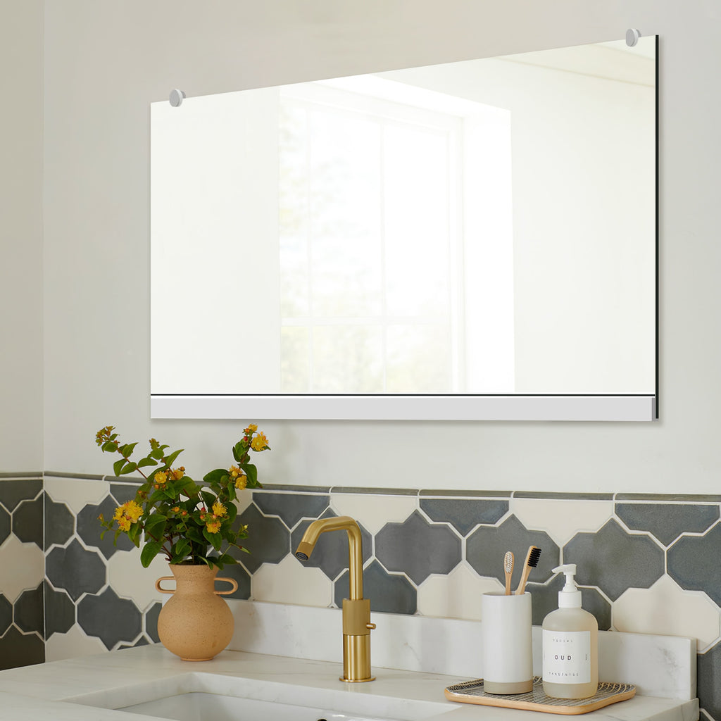 Wall Mounted Activity Mirror with Flat Polished Edge 47x32-2pcs L9367