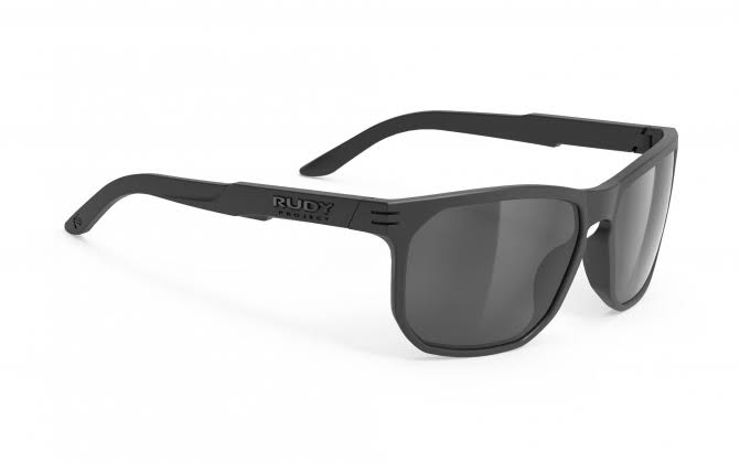 Black Matte Eyewear with Polar Grey Laser Lenses Y6937