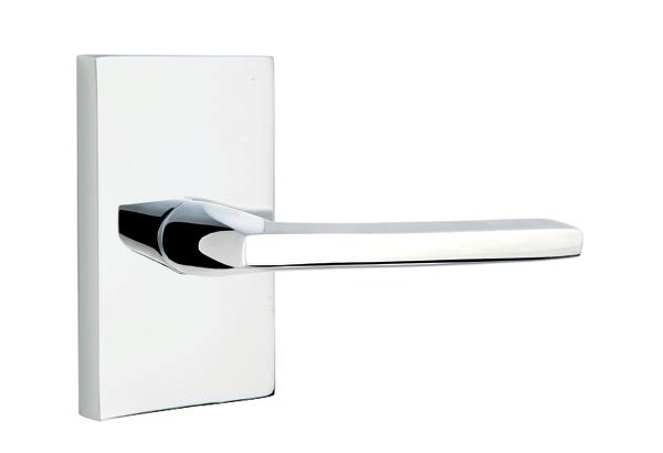 Polished Chrome Privacy Lever Set I420805