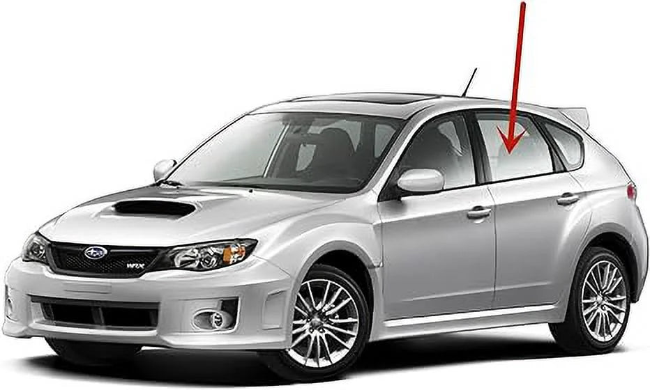 Left Side Rear Door Window Glass for Subaru Impreza / Outback 2008-2011 X7511