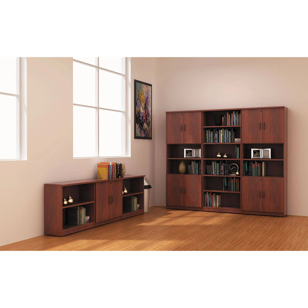Med Cherry Two-Shelf Bookcase L3719
