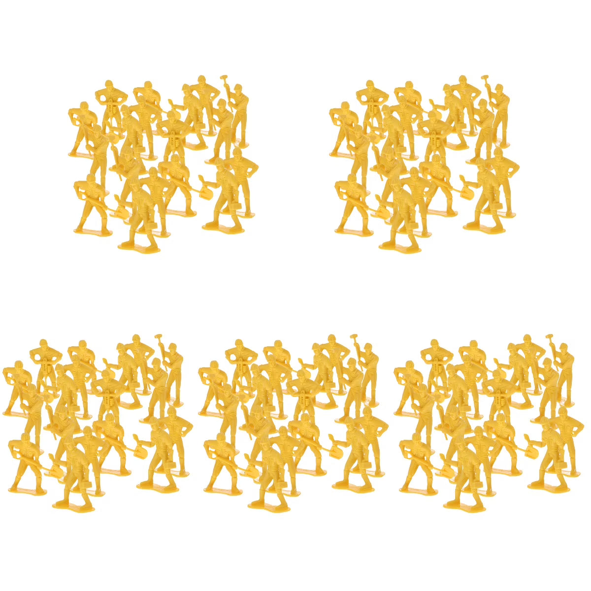 225 pcs Plastic Toy People Figurine Play Set M35311