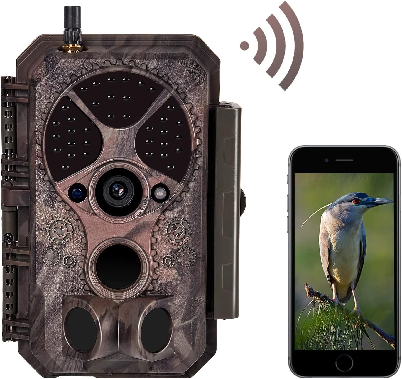 Wireless Trail Camera with Night Vision O44969