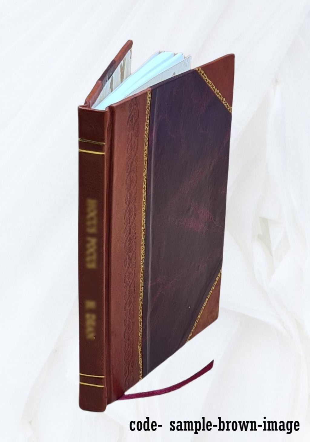 Leather Bound Book Q819