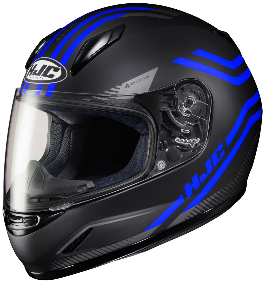 Blue Youth Motorcycle Helmet A1608