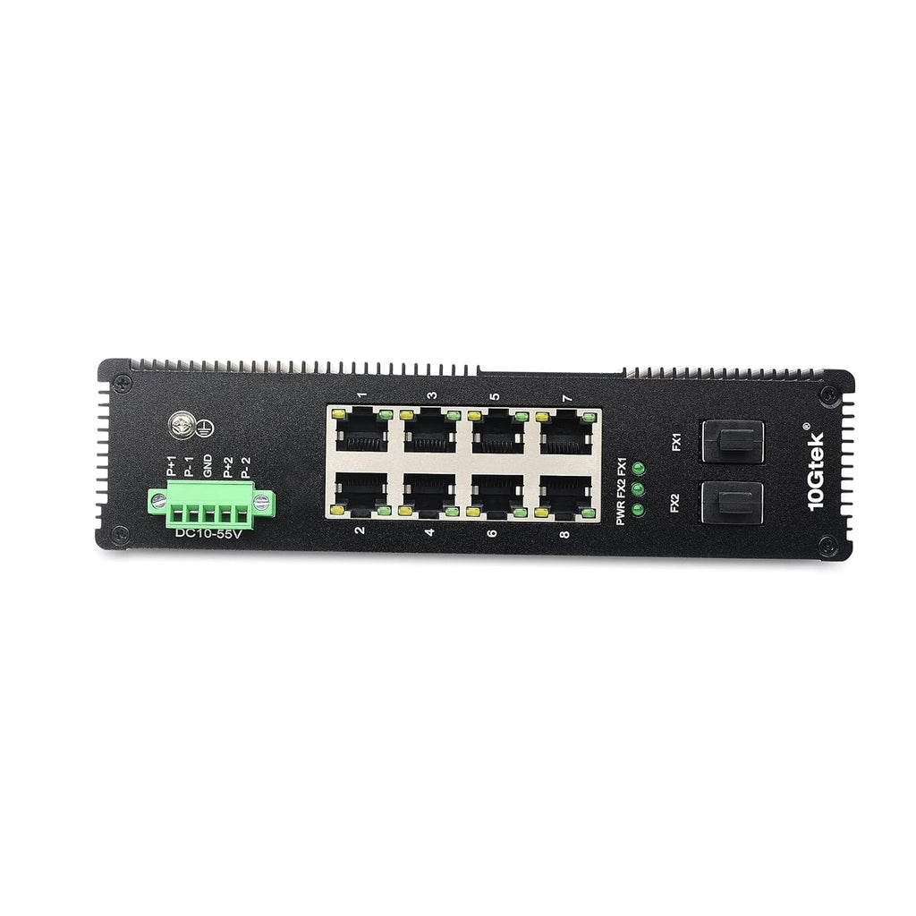 10-Port Gigabit Ethernet Switch with 20-km SFP Transceiver Y850799