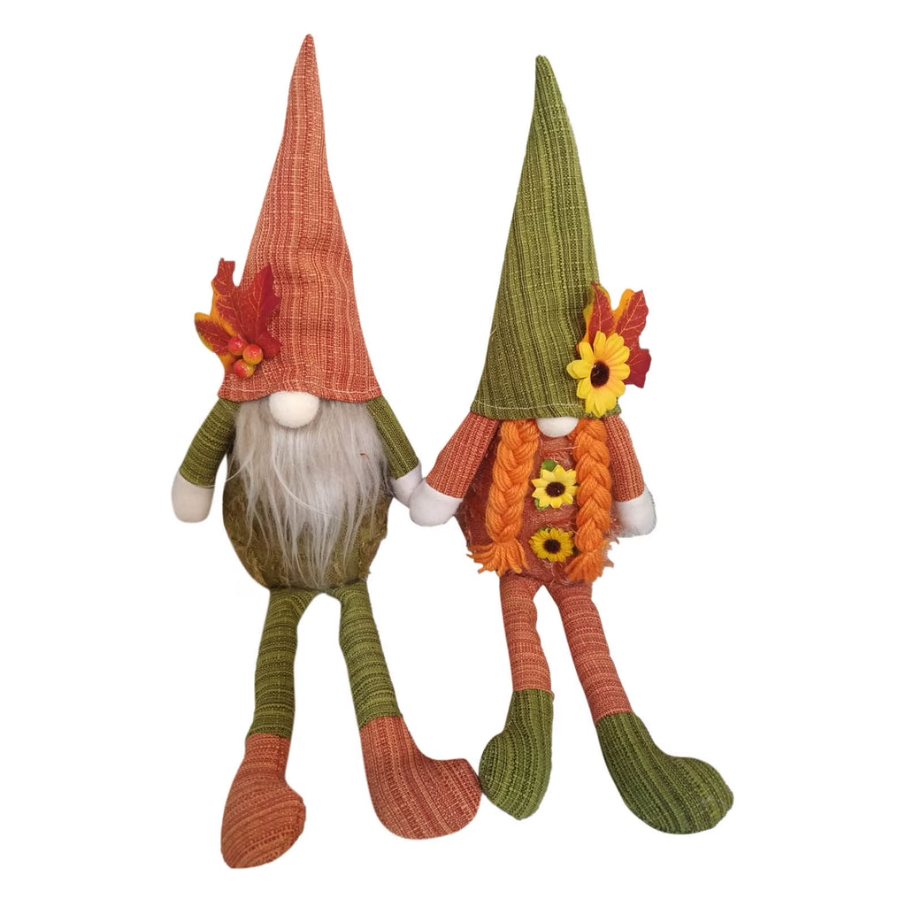 2PCS Sunflower Gnome Doll Home Decor S7118
