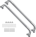 2 Pack 24 Inch Anti Slip Stainless Steel Grab Bar I577597