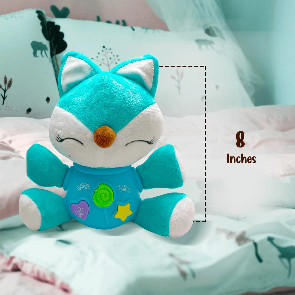 Musical Discovery Plush Stuffed Fox Animal Toy T37684
