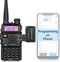 6 Pack Ham Radio with Programming Cable, Antennas, Mics, and Batteries N569