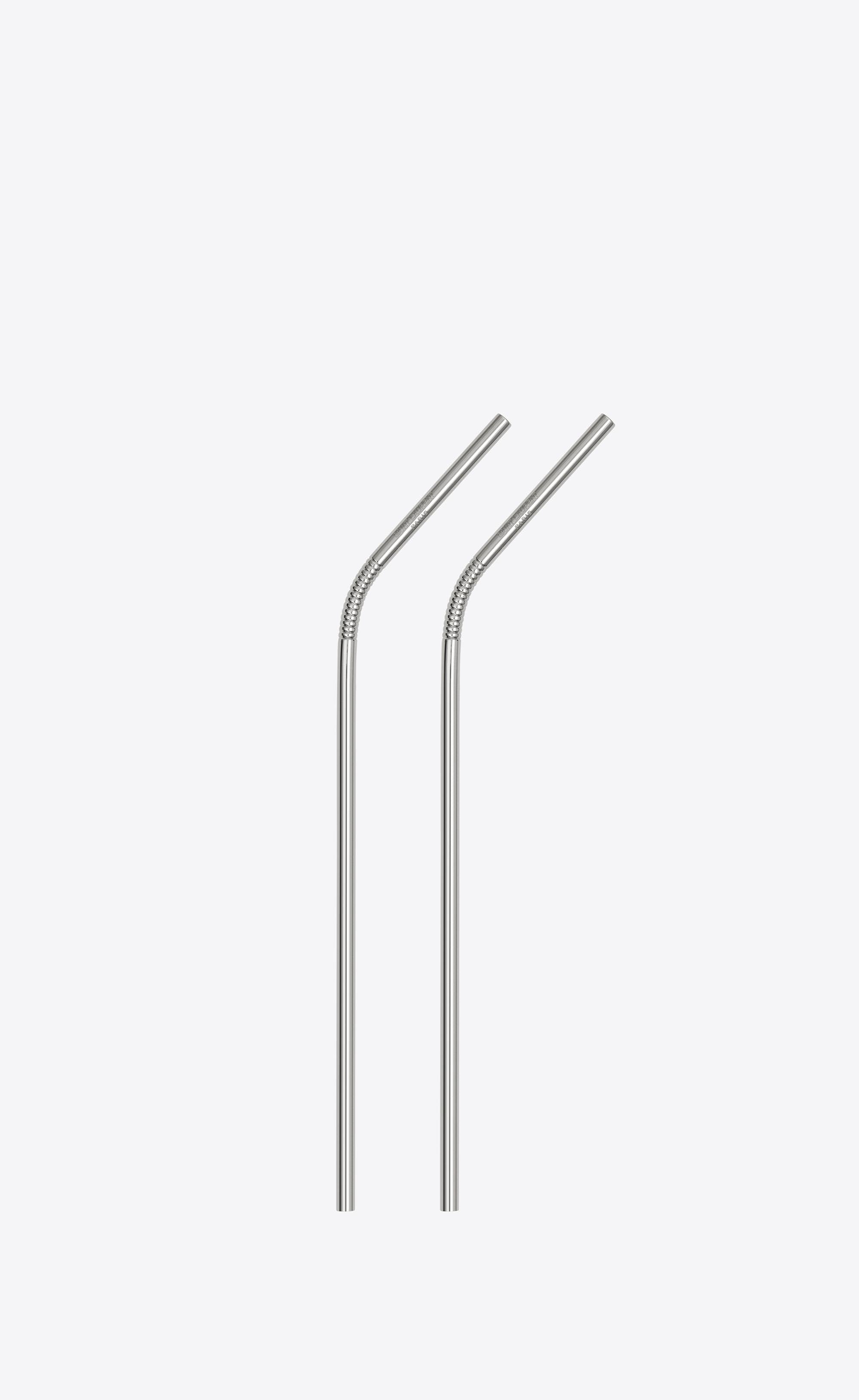 Metal Straws in Grey H292275