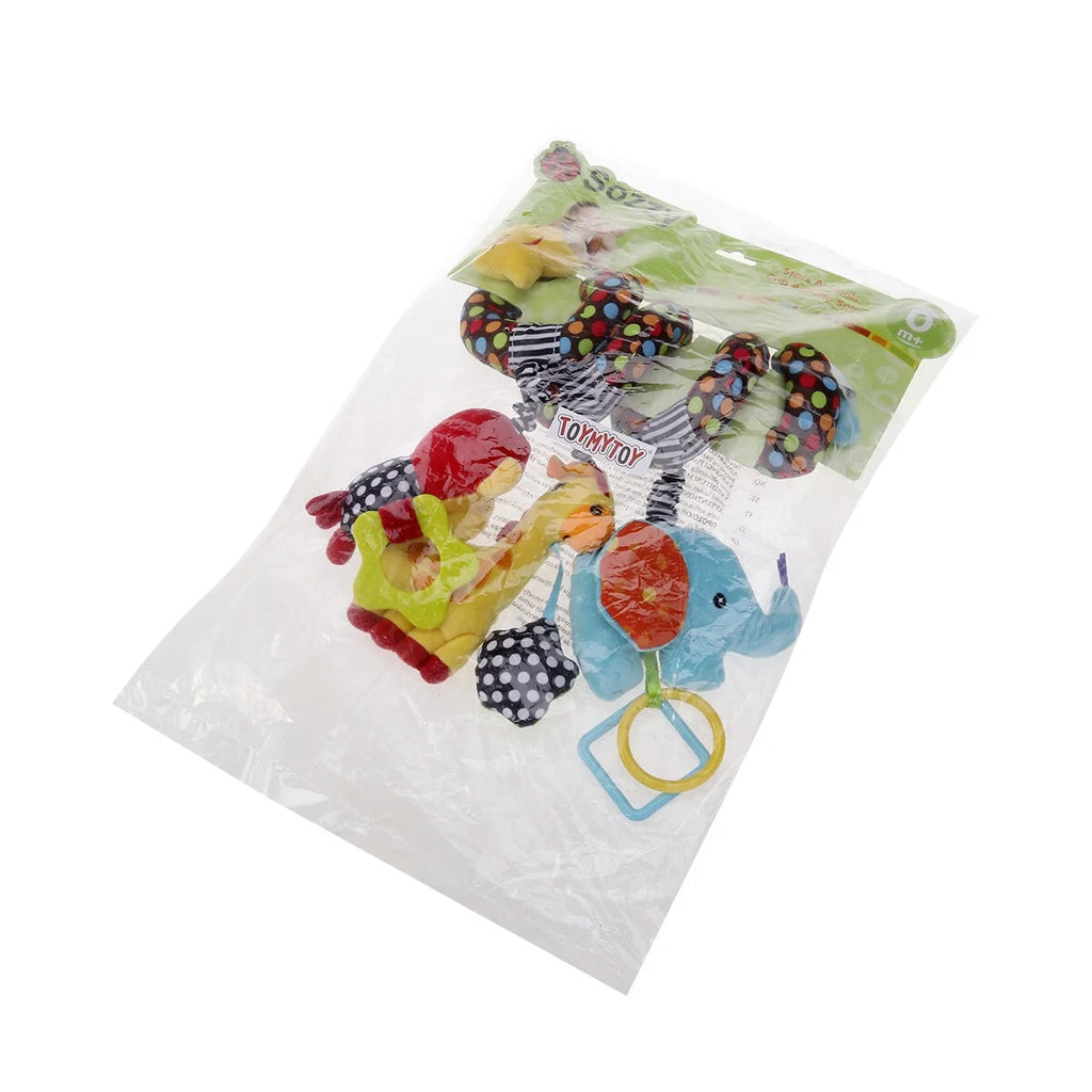 Infant Baby Activity Spiral Bed & Stroller Toy Plush Toy Y84190
