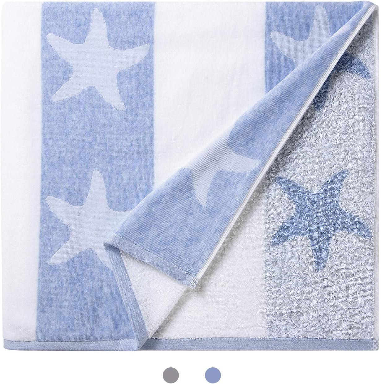 3 Pack 35 x 70 Inch Cotton Velour Beach Towel I308