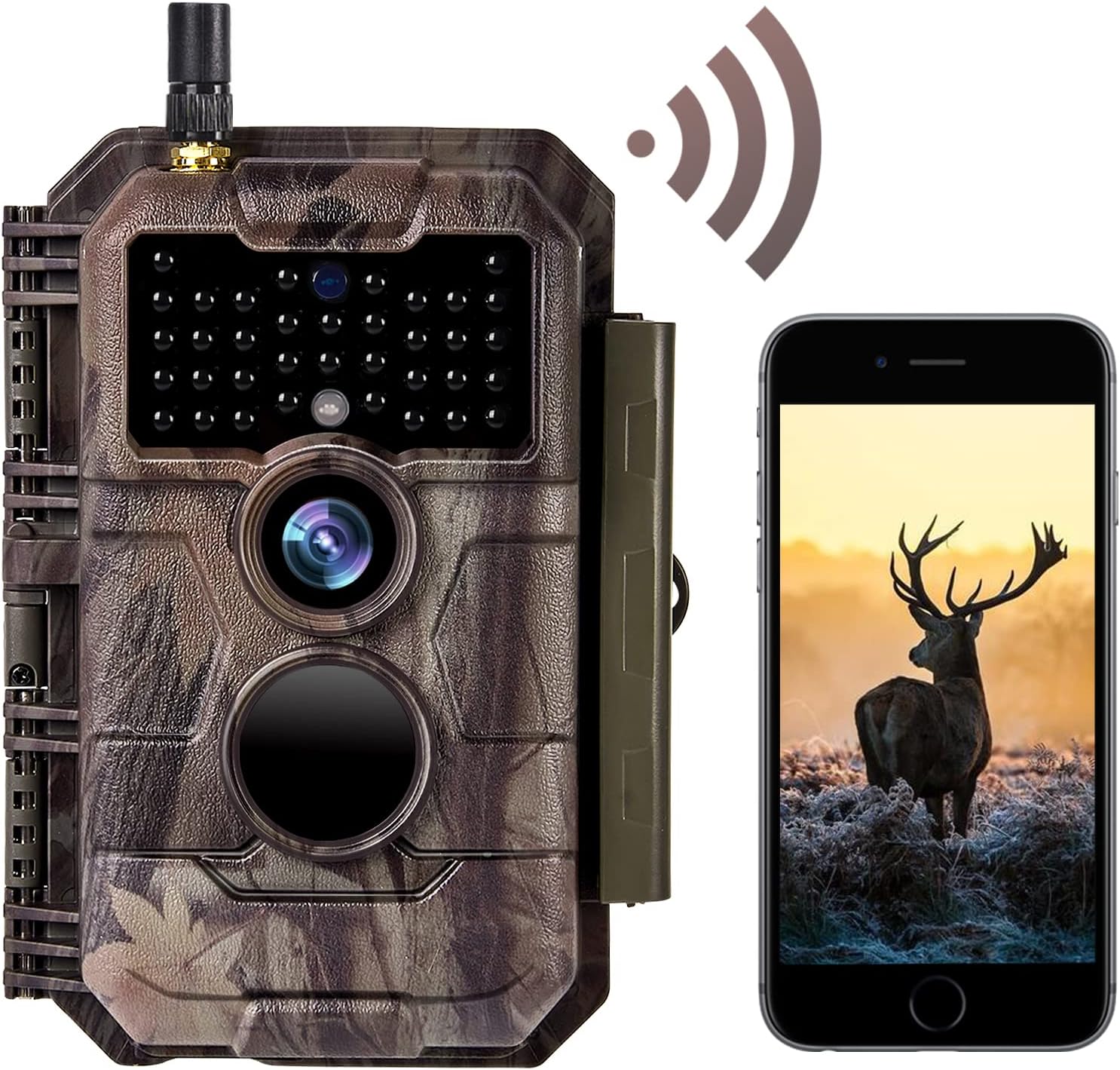 Wireless Trail Camera with Night Vision O44969