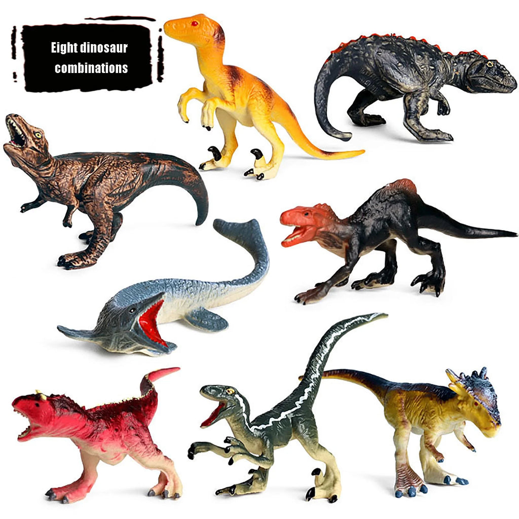 8PCS Simulation Dinosaur Toy S542087