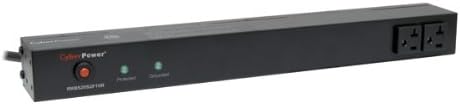 Rackbar Surge Protector 20A 12 Outlets 1U Rackmount W827