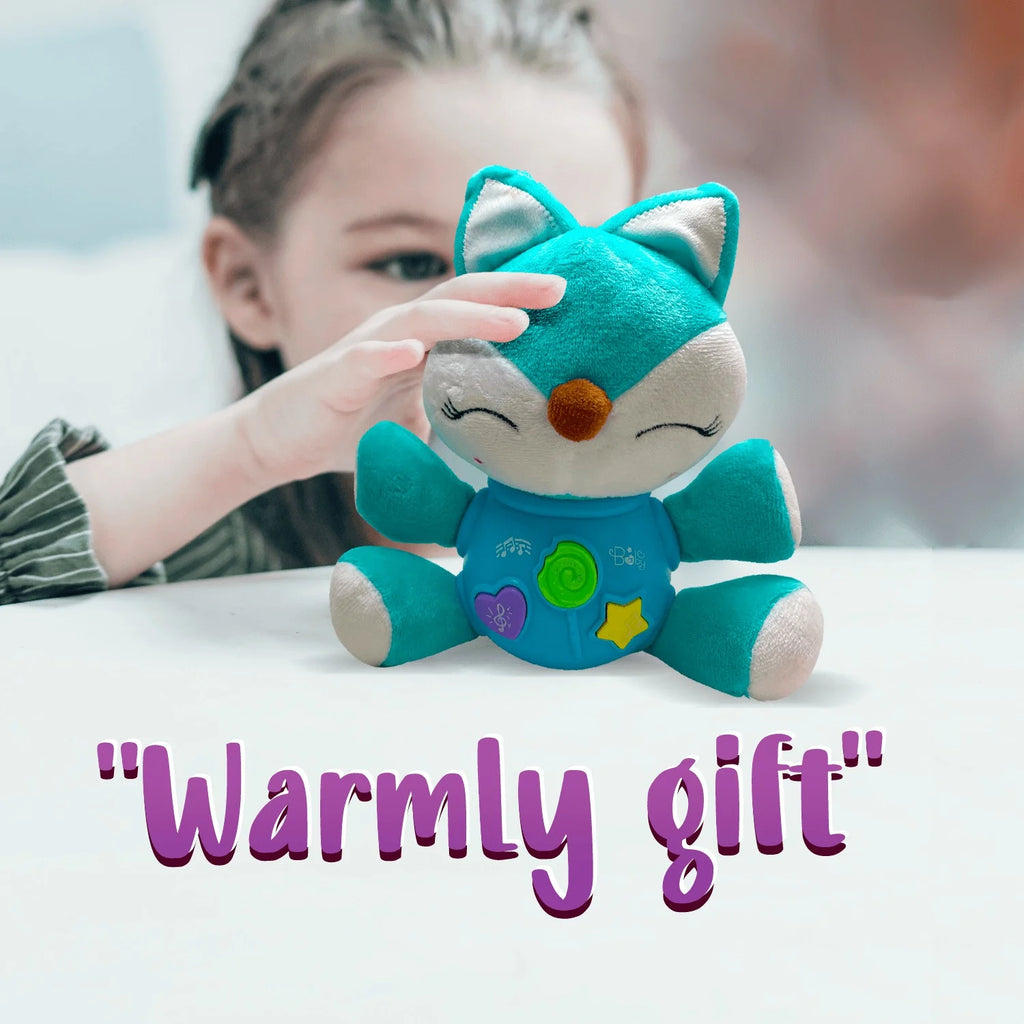 Musical Discovery Plush Stuffed Fox Animal Toy T37684