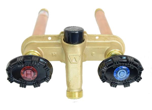 Horizontal Freezeless Hot & Cold Wall Faucet G71989