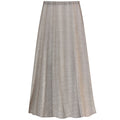 Taupe A-Line Maxi Skirt C4777