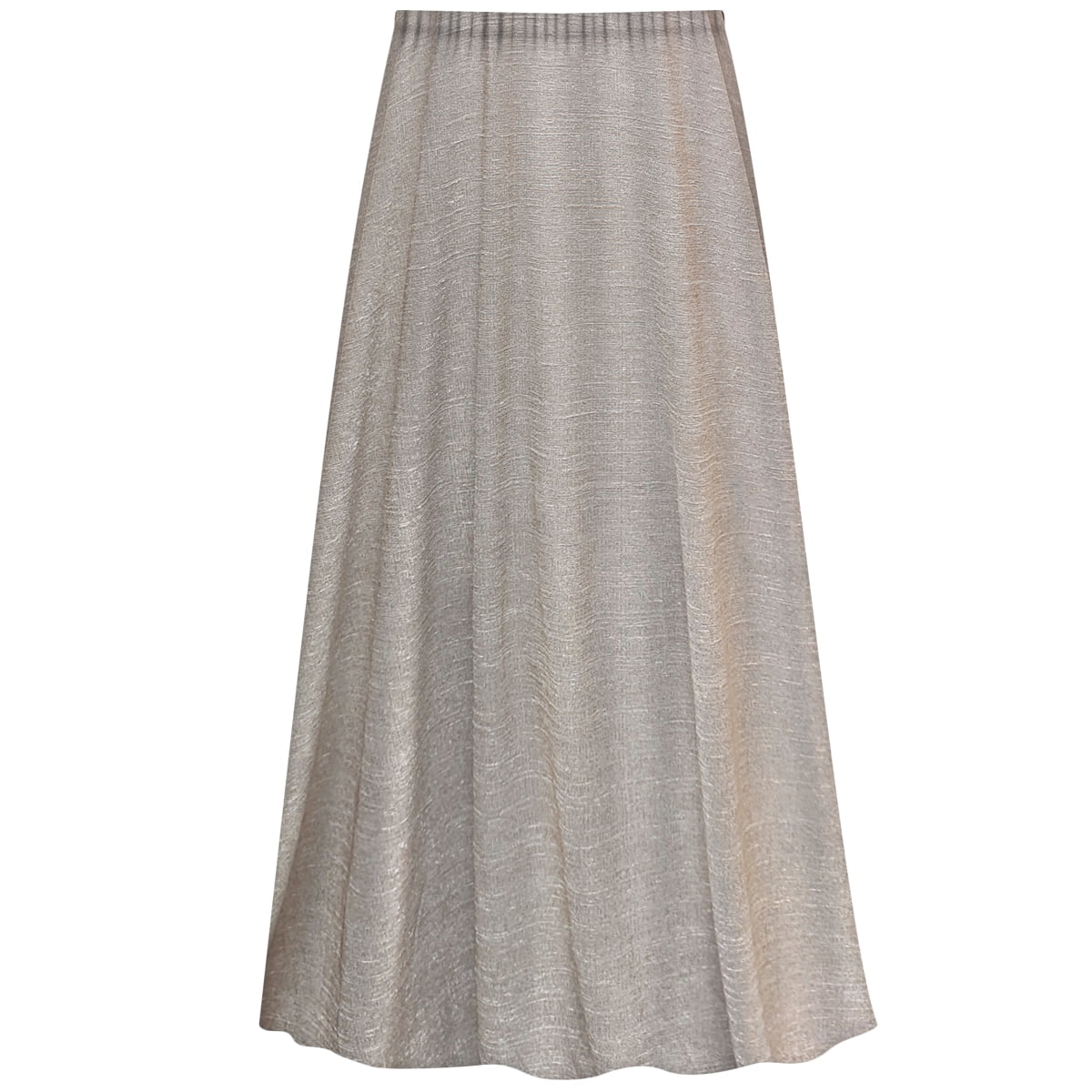 Taupe A-Line Maxi Skirt C4777
