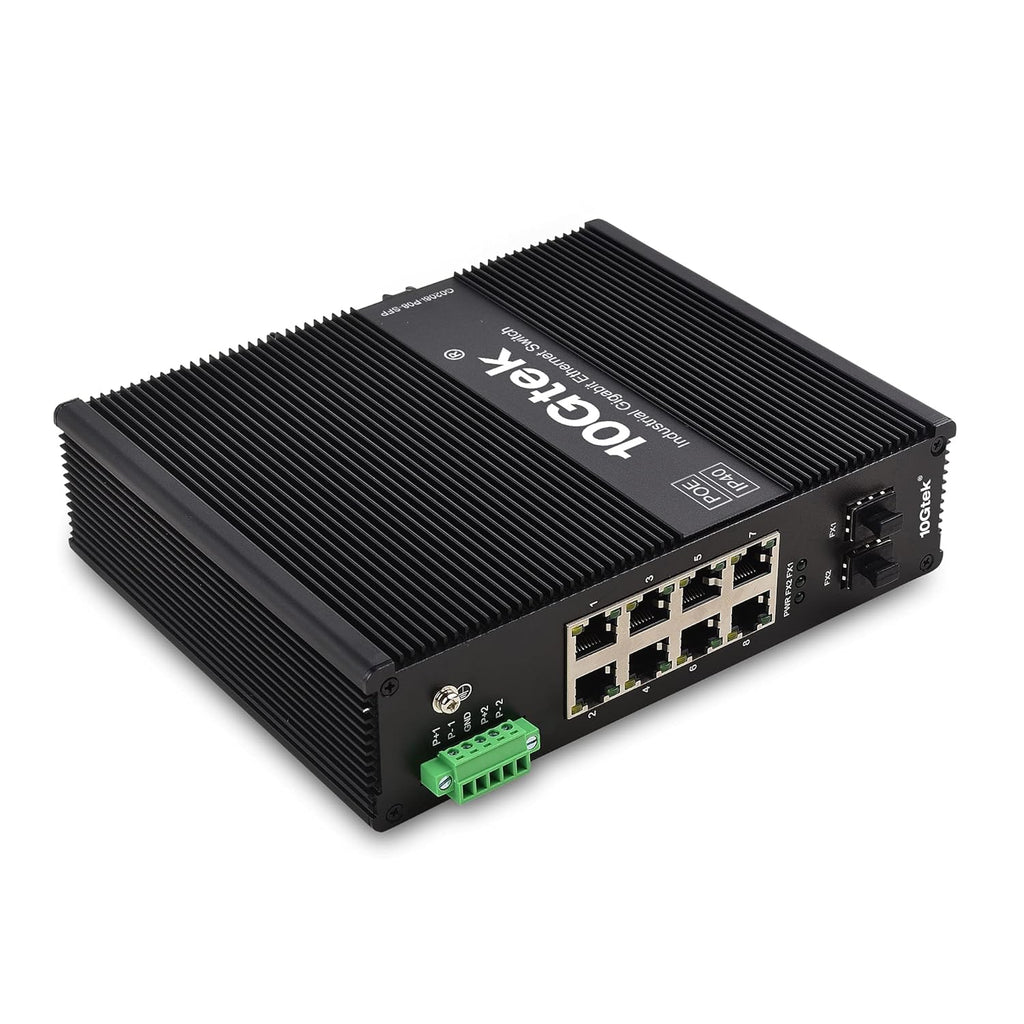10-Port Gigabit Ethernet Switch with 20-km SFP Transceiver Y850799