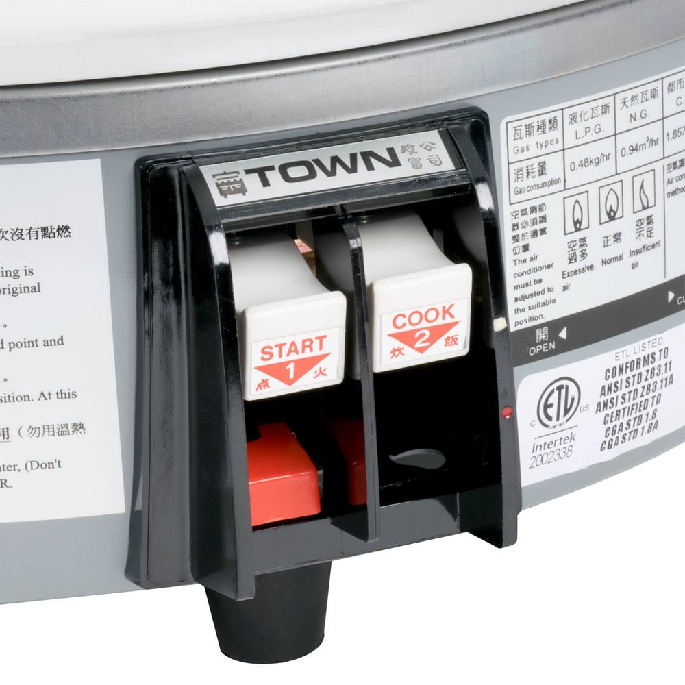 Commercial Rice Cooker Natural Gas 55 Cup N164