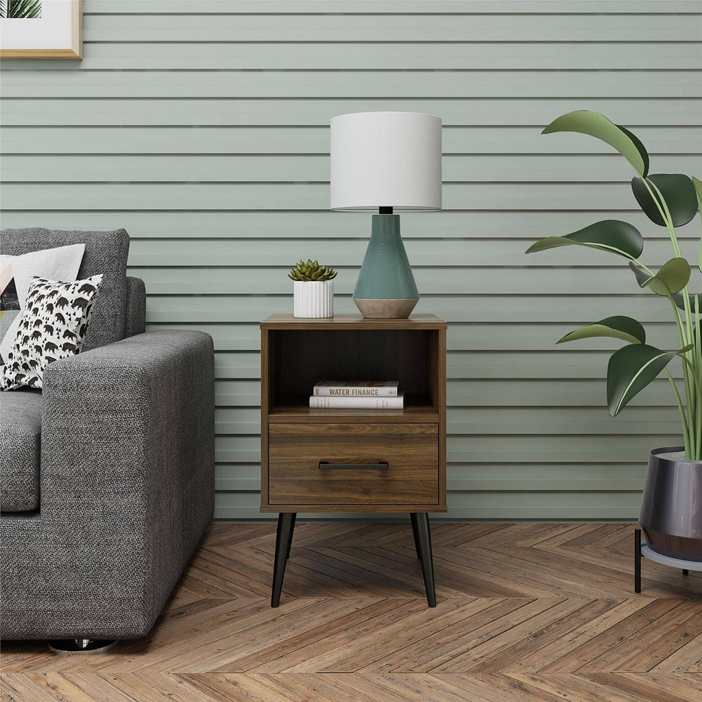 Walnut End Table T44666