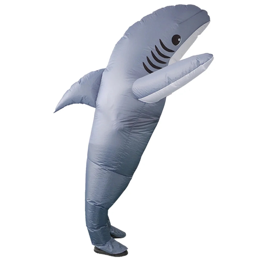 Grey Dolphin Inflatable Costume K361062