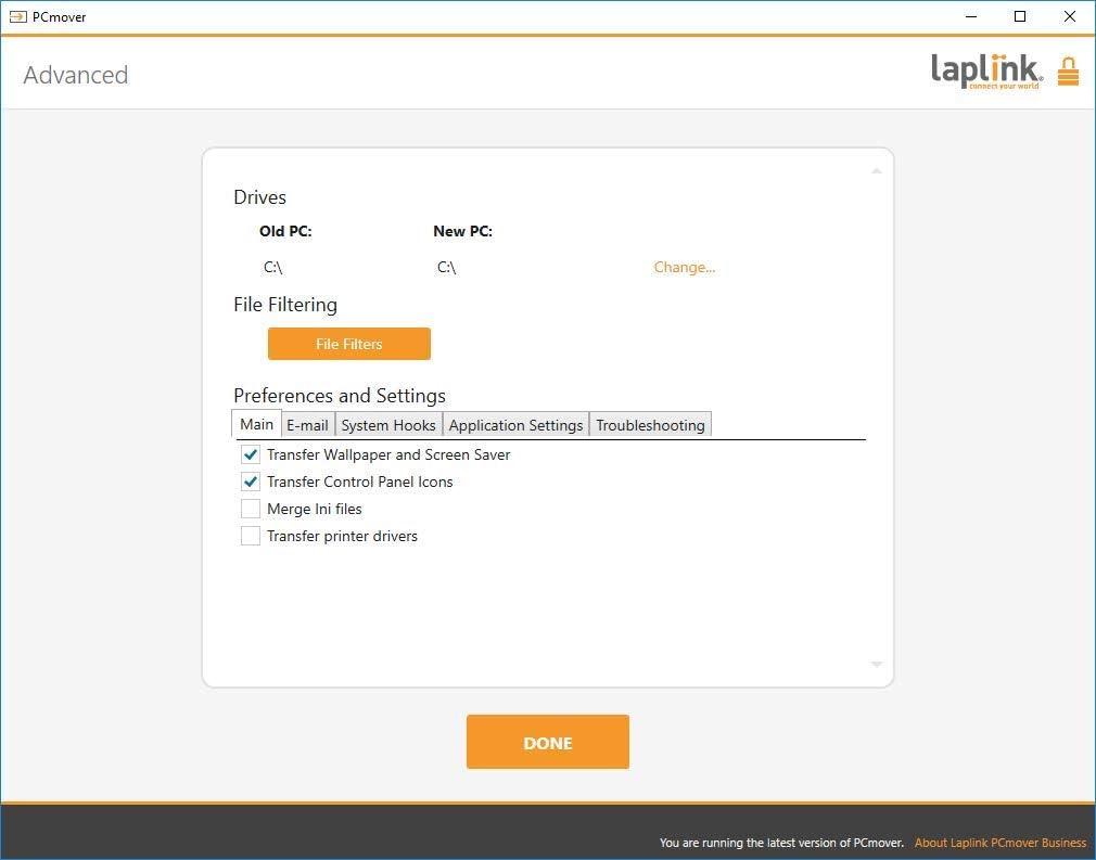 PC to PC Migration Software with 10 Use License L772628