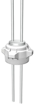 80mm Polypropylene White Cap F99256