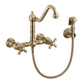 Wall Mount Faucet with Cross Handles R51980