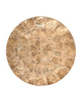 Champagne Round Capiz Placemat T141669