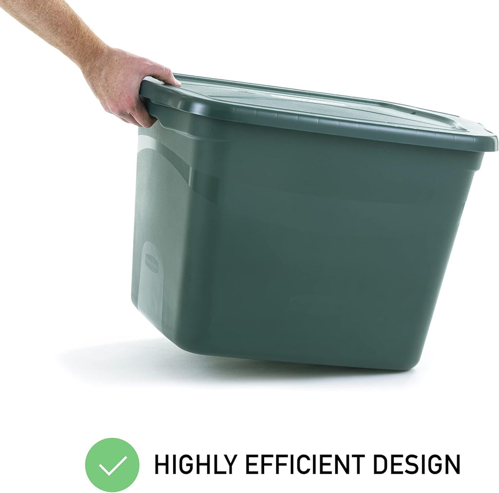 29 Gal Pack of 5 Stackable Storage Bins K55784