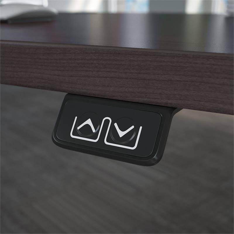 Gray Electric Height Adjustable Standing Desk P5786