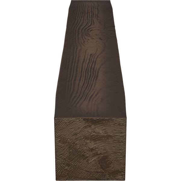 Natural Mahogany Faux Wood Fireplace Mantel O999898