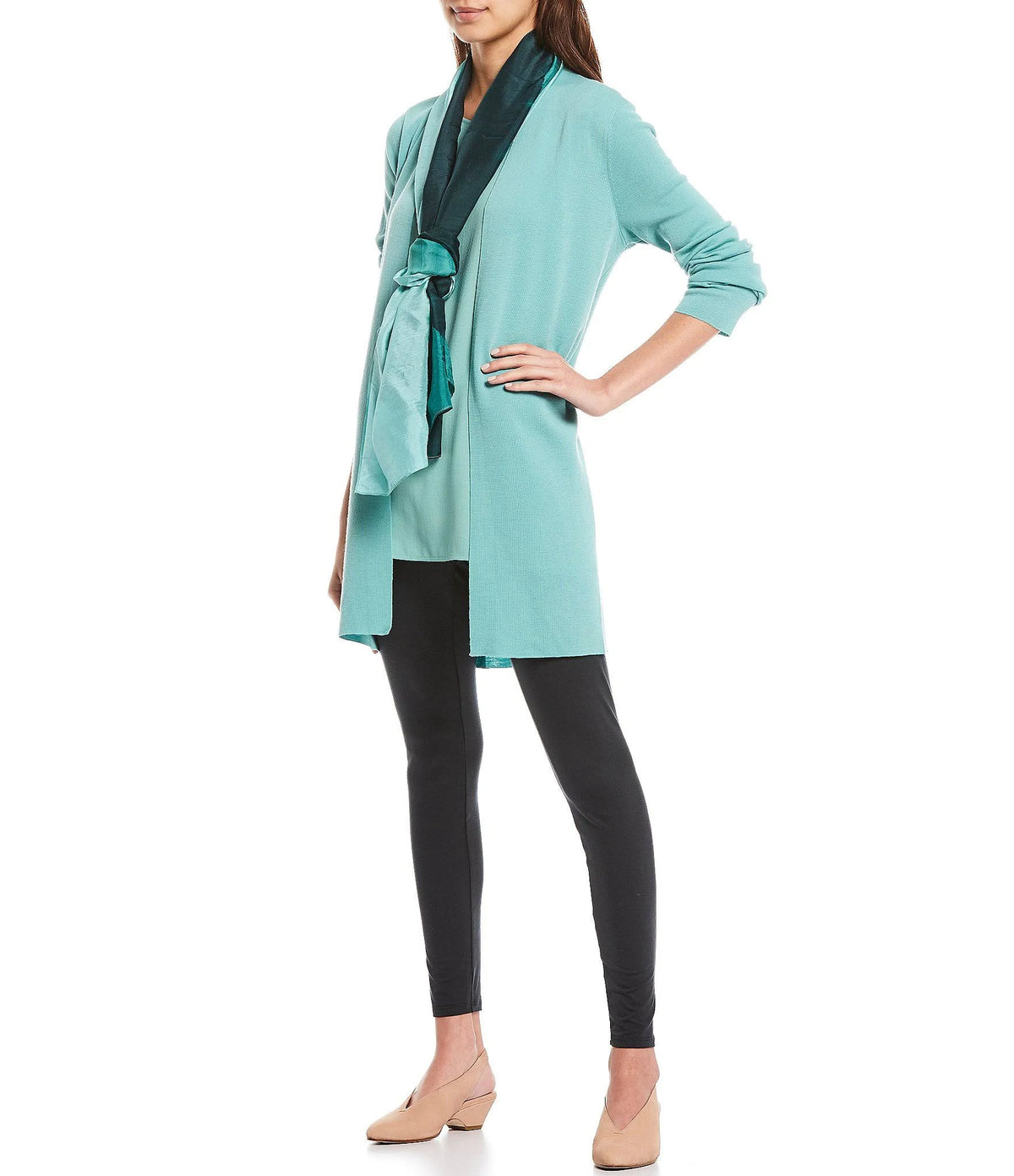 Ultrafine Merino Wool Straight Cardigan F28623