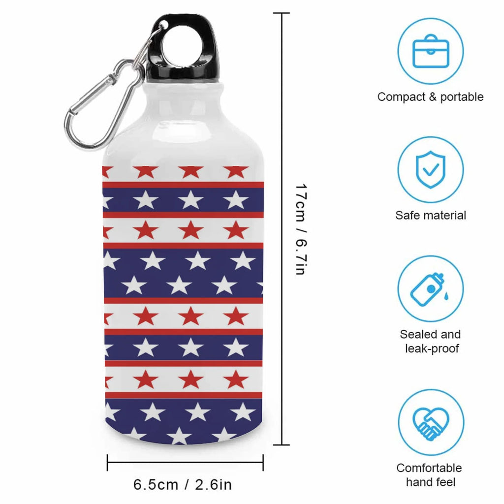 400ml Sport Aluminum Water Bottle with Twist Cap G35672