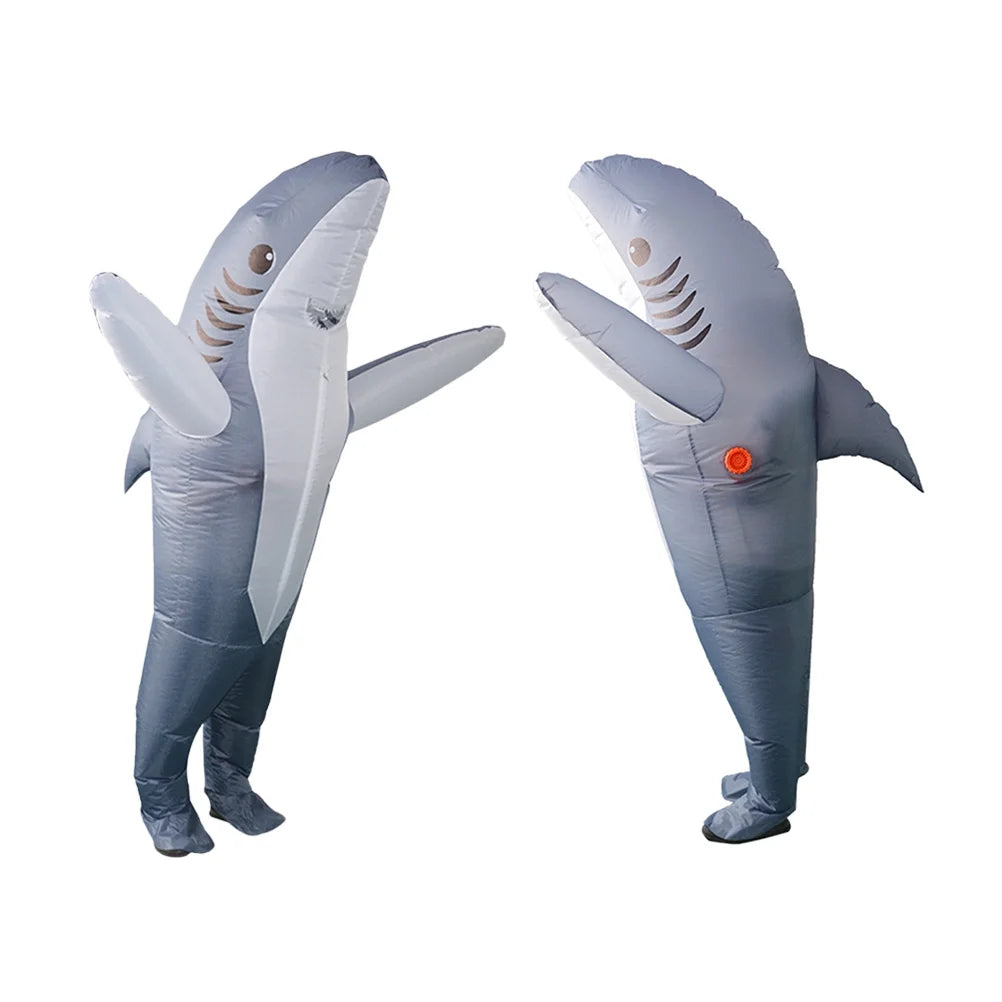 Grey Dolphin Inflatable Costume K361062