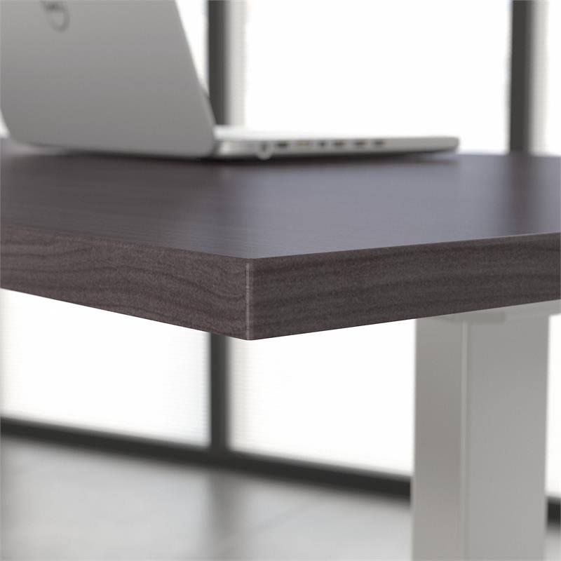 Gray Electric Height Adjustable Standing Desk P5786