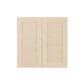 Stone Wash 27x30x12 in. Wall Cabinet with 2 Doors 2 Shelves C7282