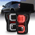 Black LED Tail Lights for Toyota Tundra L72196