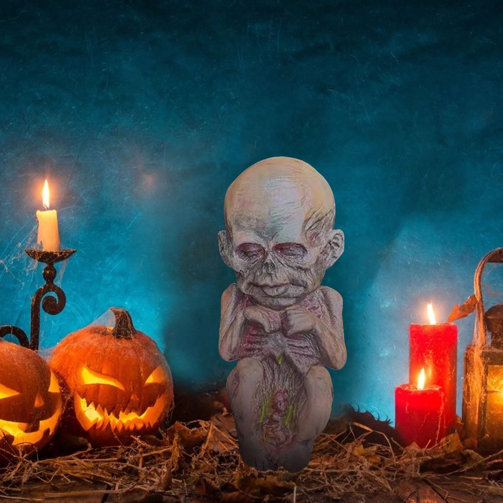 Halloween Mummy Doll Ghost Baby Crawling Corpse Imp Tricky Toy Scary Ghost Doll A7663
