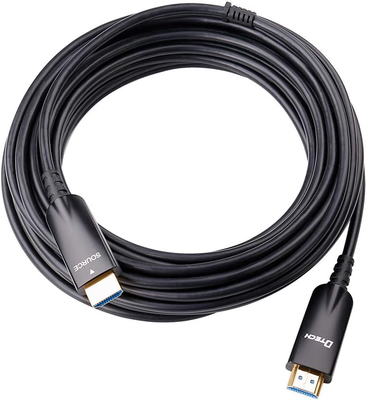 75ft Fiber Optic HDMI Cable, 4K 30Hz, Black O12238