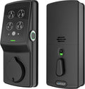Venetian Bronze Smart Deadbolt with Fingerprint Lock and Touchscreen Keypad K158736