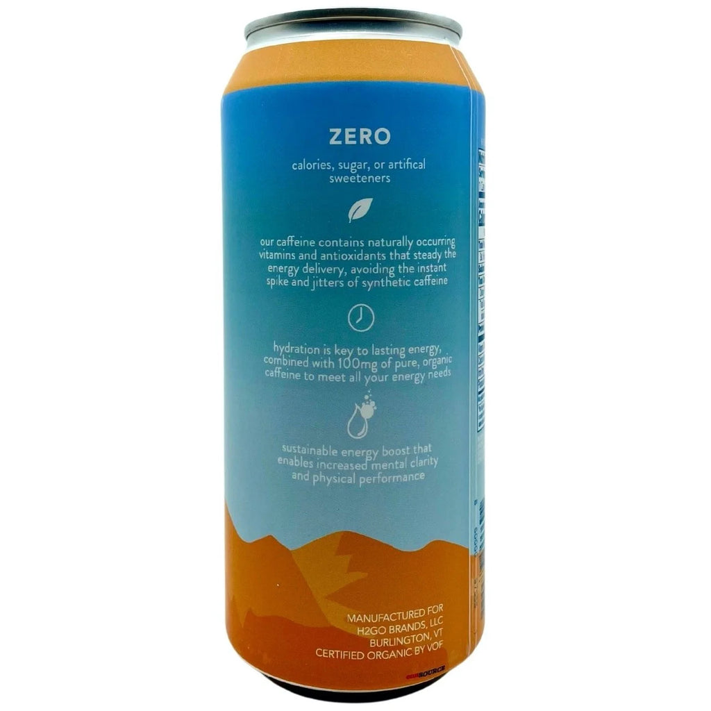 Mango Passionfruit Caffeinated Energy Water, Pack of 12, Zero Sugar S822129