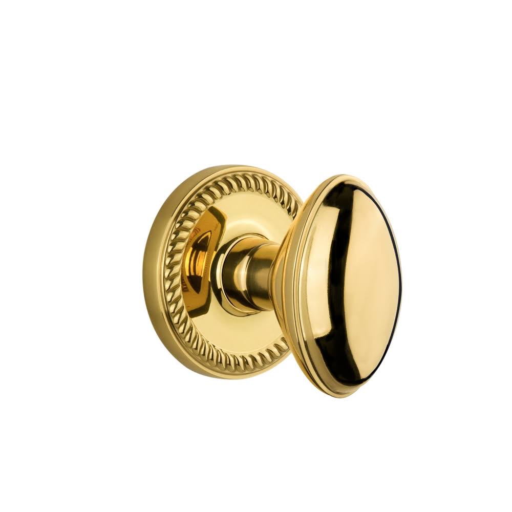 Polished Brass Single Dummy Door Knob R849