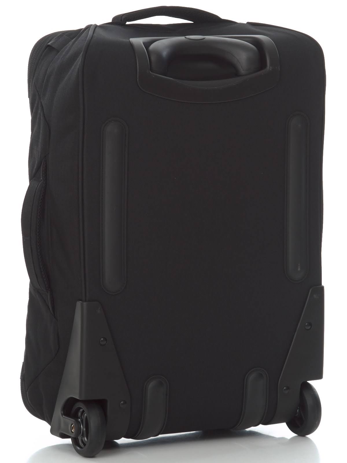Black Carry On Roller Bag W6324