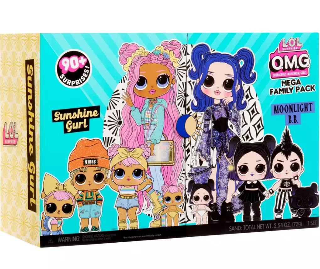 90+ Surprises LOL Surprise Mega Family Pack P574